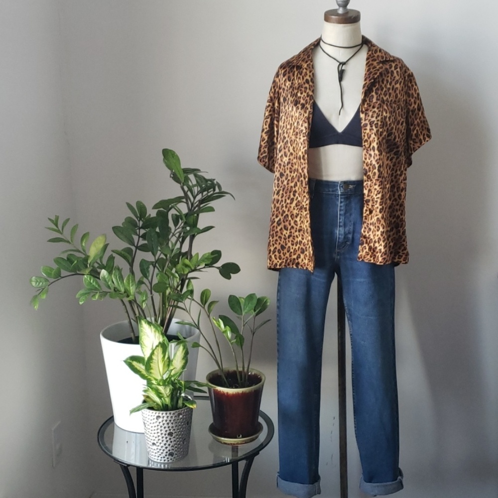 Vintage Highwaisted Wrangler Dark Blue Denim